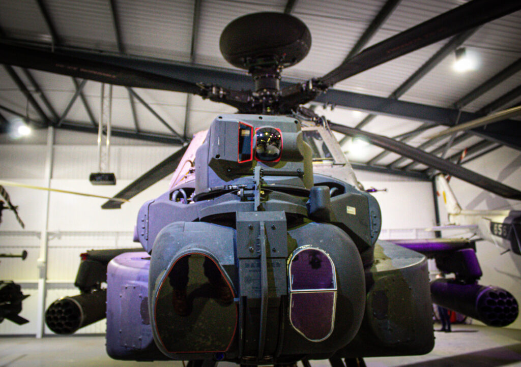Capteurs d’armes Apache AH Mk1 (Image : UK Aviation Media)