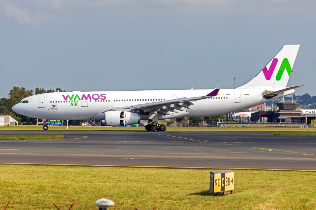 You are currently viewing Aviation: PAL loue des A330 Wamos Air avec équipage pour les liaisons de Sydney et de Melbourne